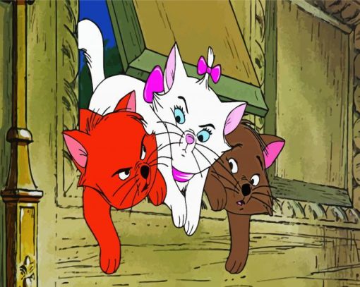 Disney Characters The Aristocats paint by number