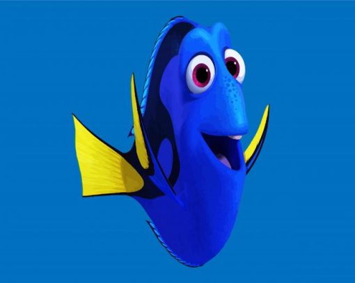 Disney Dory paint by number