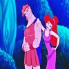 Disney Megara And Hercules paint by numbers