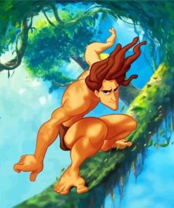 Disney Tarzan paint by number