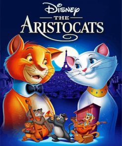 Disney Aristocats paint by numbers