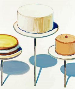 Display Cakes paint by numbers