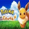 Eevee Pokemon Lets Go paint by number