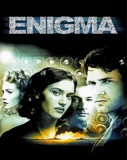 Enigma Film Poster paint by numbers