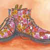 Floral Boots paint by numbers