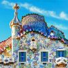 Gaudi Casa Battlo Barcelona paint by number