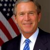 George Walker Bush paint by numbers