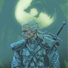 Geralt Of Rivia Witcher paint by numbers