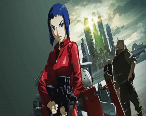 Ghost In The Shell Arise Characters paint by numbers