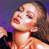 Gigi Hadid Art paint by numbers