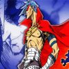 Gurren Lagann Kamina paint by number