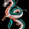 Haku Dragon paint by number