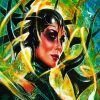 Hela Godess Of Death Marvel paint by numbers