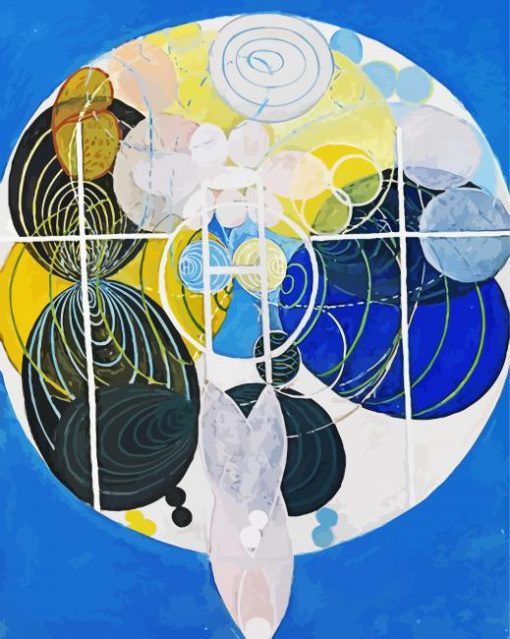 Hilma Af Klint Art paint by numbers