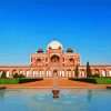 Humayun Tomb Delhi India paint by numbers