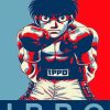 Illustration Ippo Makunouchi paint by number