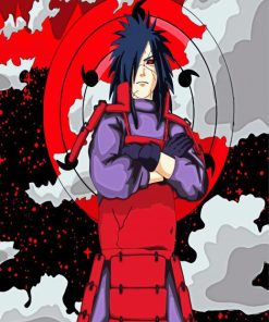 Illustration Madara Uchina paint by numbers