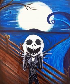 Jack Scream Art paint by number