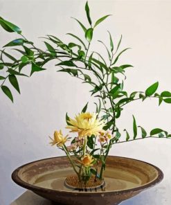 Japanese Ikebana paint by numbers