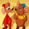 Jaq And Gus Disney Mice paint by number