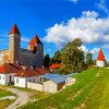 Kuressaare Castle Estonia paint by number