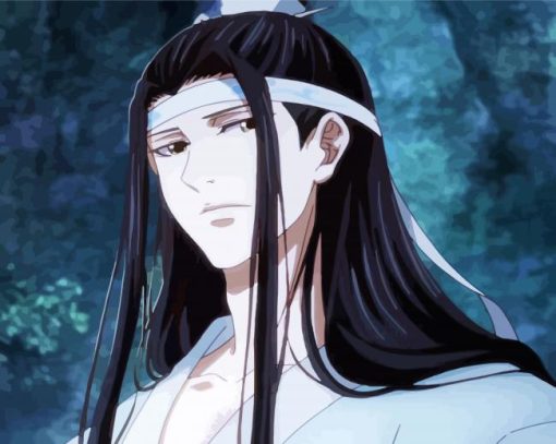 Lan Wangji The Untamed paint by number