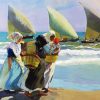 Las Tres Velas Sorolla paint by numbers