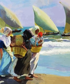 Las Tres Velas Sorolla paint by numbers