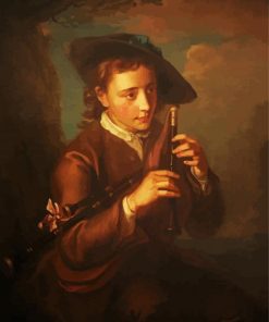 Little Bagpipe Player paint by number