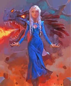 Little Daenerys Art paint by number