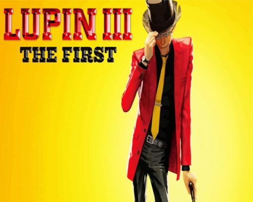 Lupin III The First Poster paint by numbers