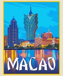 Macao Illustration paint by number