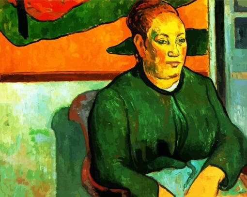 Madame Roulin Paul Gauguin paint by number