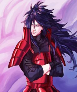 Madara Uchiha Naruto Anime paint by number