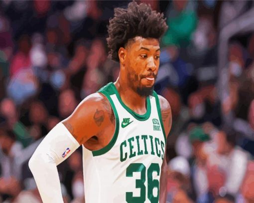 Marcus Smart Celtics paint by numbers