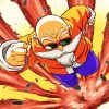 Master Roshi Dragon Ball paint by numbers