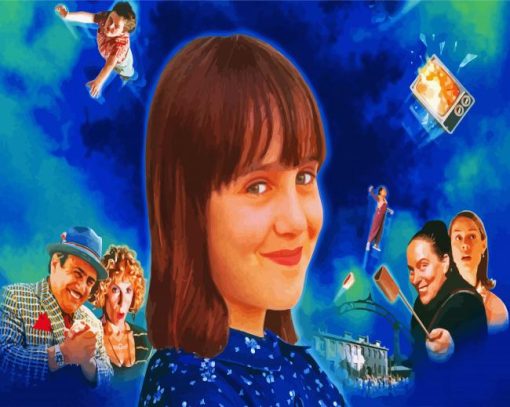 Matilda Film paint by numbers