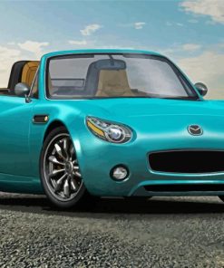 Mazda MX 5 Mista paint by numbers