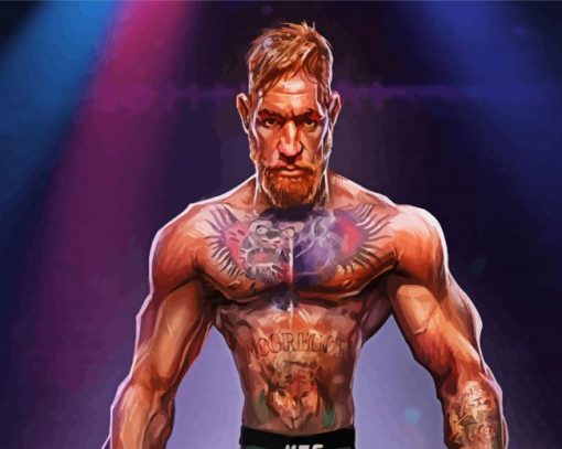 Mcgregor Caricature paint by numbers