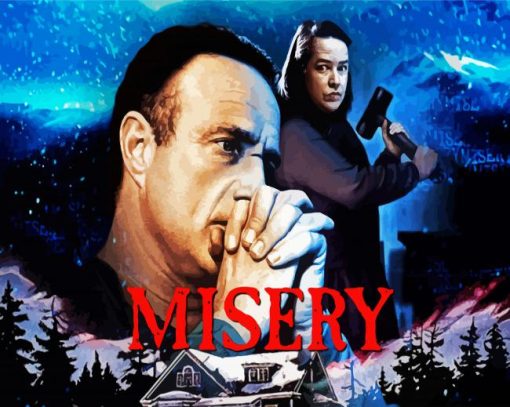 Misery Movie Poster paint by number