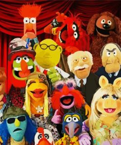 Muppets Characters paint by number