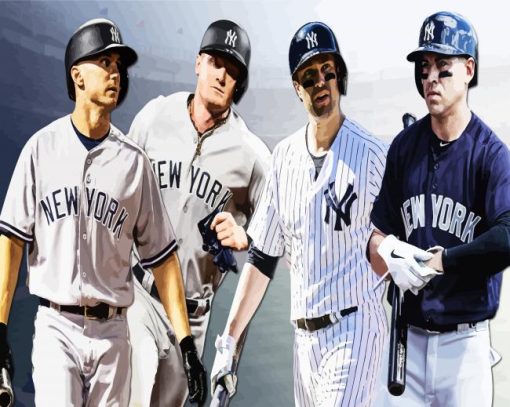 New York Yankees Team paint by numbers