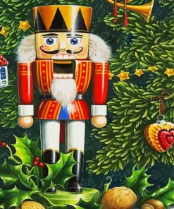 Nutcracker Art paint by numbers