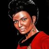 Nyota Uhura Star Trek paint by numbers