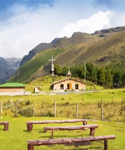 Parque National Cajas Cuenca paint by numbers