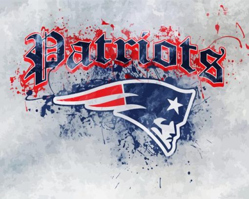 Patriots Logo paint by number