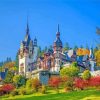 Peles Castle Romania Paint by numbers