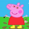 Peppa Pig paint by number