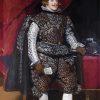 Philip IV In Brown And Silver By Velazquez paint by numbers