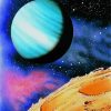 Pluto Planet Art paint by number